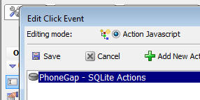 Sqlite Action